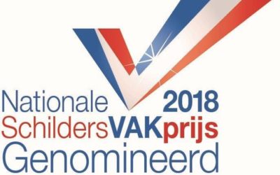We behoren officieel tot beste 3 van Nederland in de categorie Onderhoud voor de Nationale Schildervakprijs 2018.
